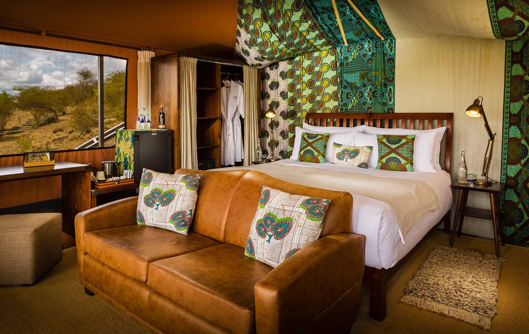 Safari camp accommodation